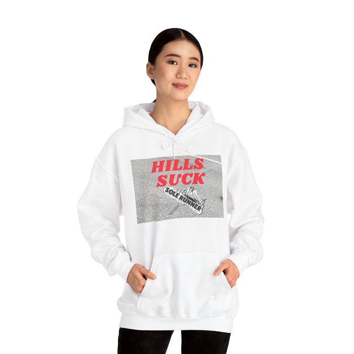 Hills Suck: Unisex Heavy Blend™ Hooded Sweatshirt