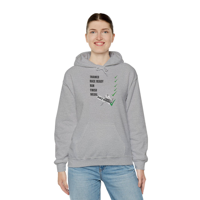 Trained To Medal: Unisex Heavy Blend™ Hooded Sweatshirt