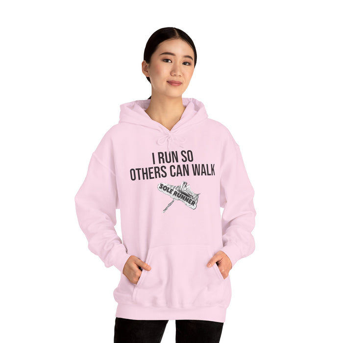I Run So Others Can Walk: Unisex Heavy Blend™ Hooded Sweatshirt