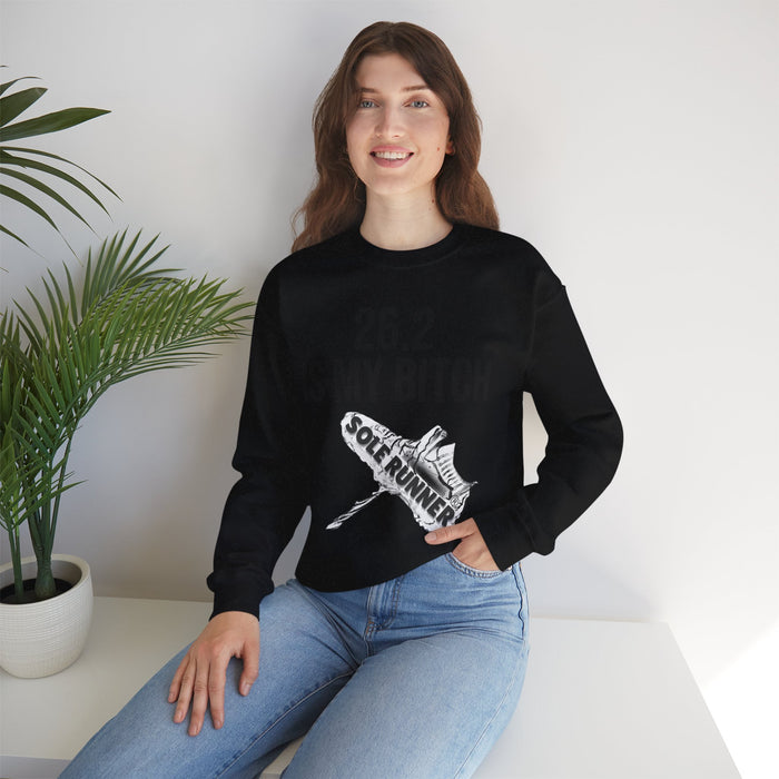 26.2 Is My Bitch: Unisex Heavy Blend™ Crewneck Sweatshirt