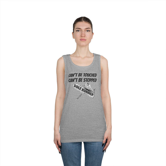 Can't Be Touched Can't Be Stopped: Unisex Heavy Cotton Tank Top