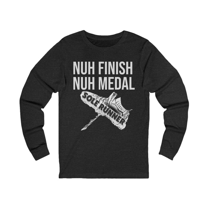 Nuh Finish Nuh Medal: Unisex Jersey Long Sleeve Tee