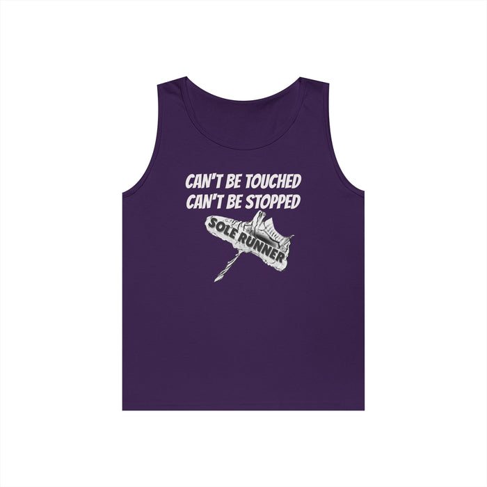 Can't Be Touched Can't Be Stopped: Unisex Heavy Cotton Tank Top