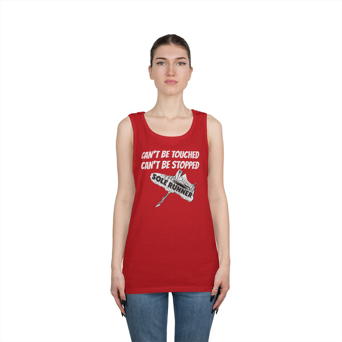Can't Be Touched Can't Be Stopped: Unisex Heavy Cotton Tank Top