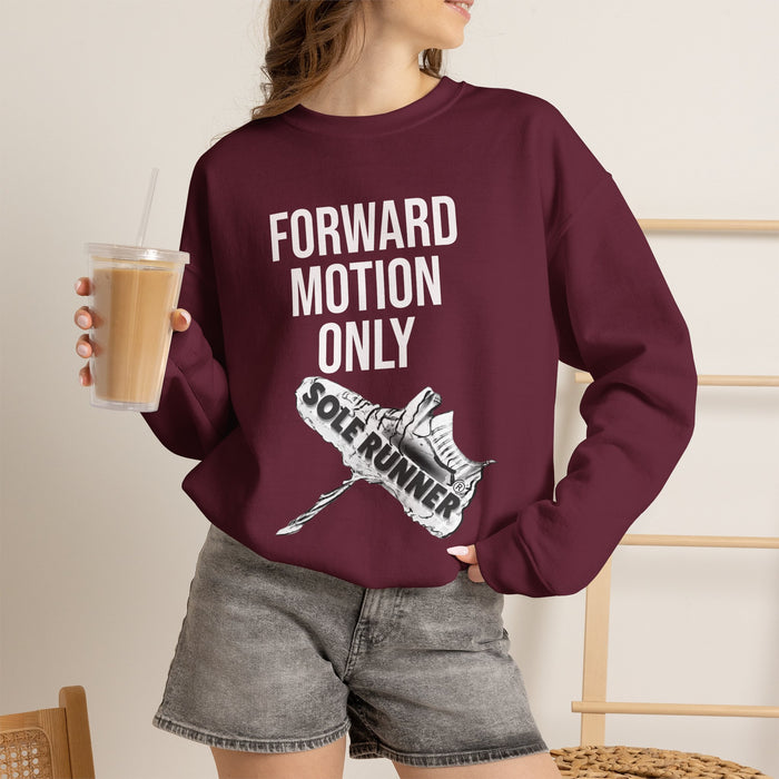 Forward Motion Only: Unisex Heavy Blend™ Crewneck Sweatshirt