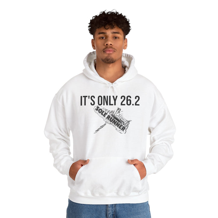 It's Only 26.2: Unisex Heavy Blend™ Hooded Sweatshirt