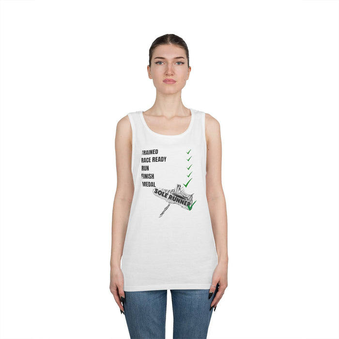 Trained To Medal: Unisex Heavy Cotton Tank Top