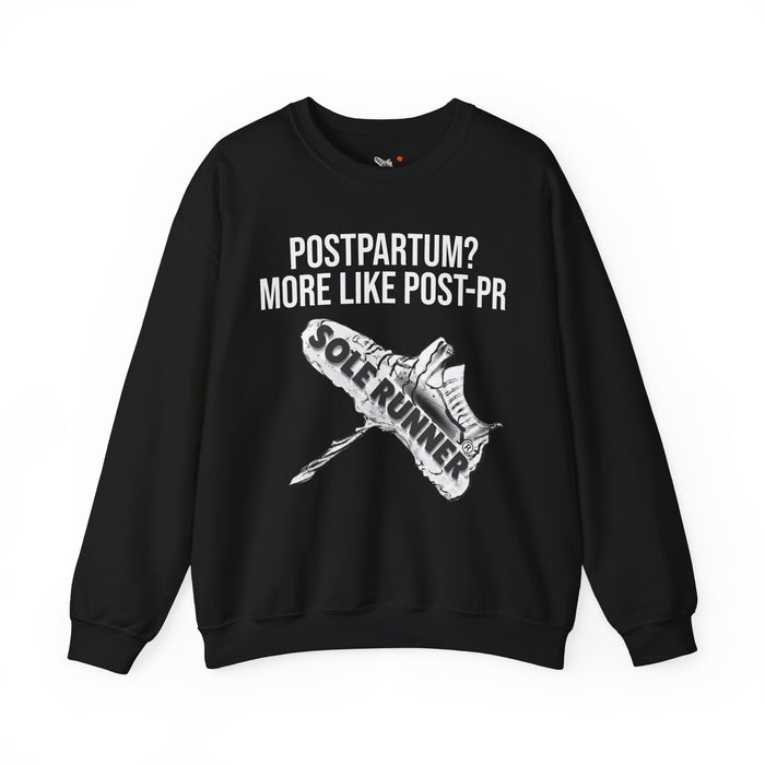 Postpartum? More Like Post-PR: Unisex Heavy Blend™ Crewneck Sweatshirt