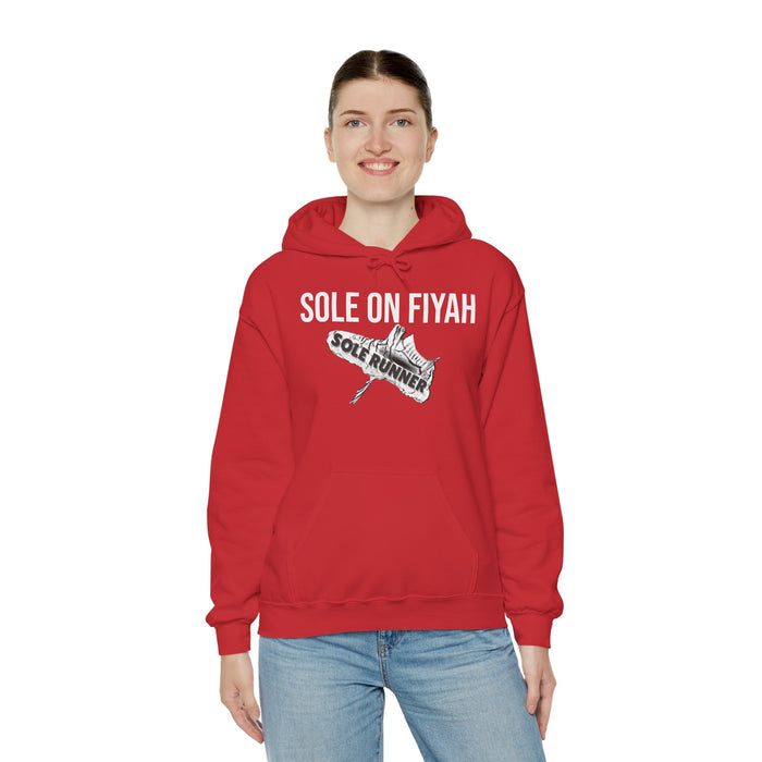 Sole On Fiyah: Unisex Heavy Blend™ Hooded Sweatshirt