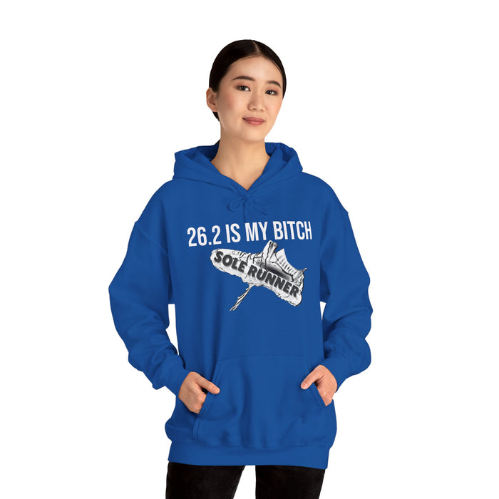 26.2 Is My Bitch: Unisex Heavy Blend™ Hooded Sweatshirt
