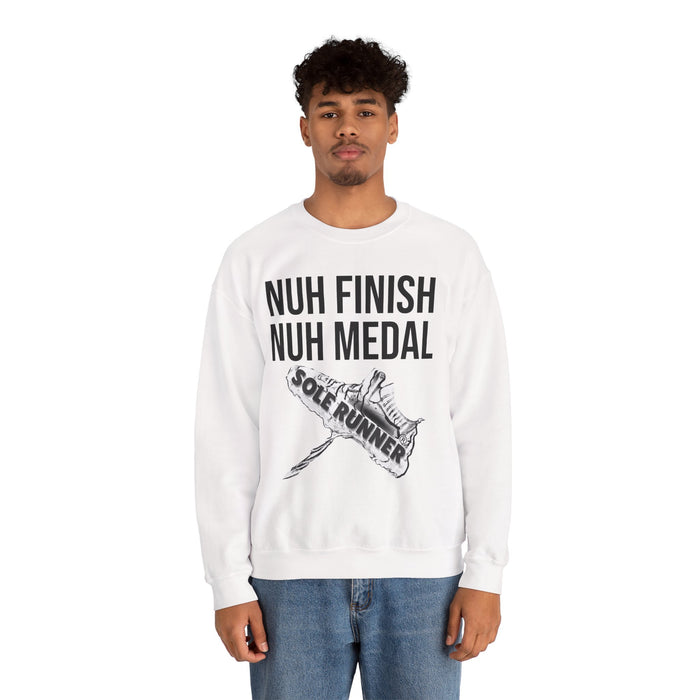 Nuh Finish Nuh Medal: Unisex Heavy Blend™ Crewneck Sweatshirt