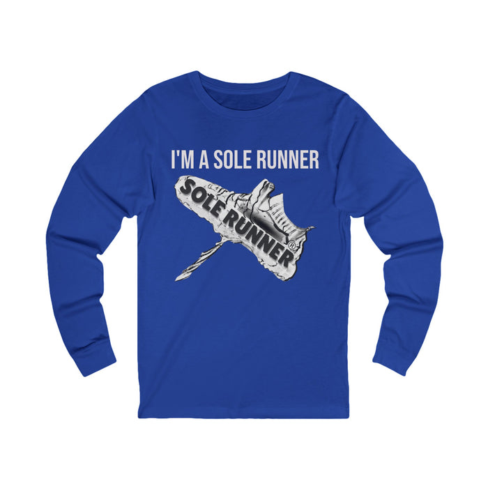 I'm Sole Runner®: Unisex Jersey Long Sleeve Tee