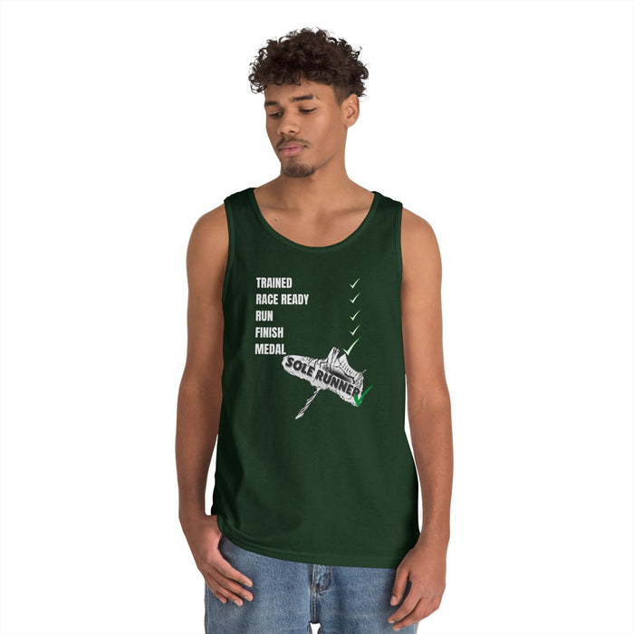 Trained To Medal: Unisex Heavy Cotton Tank Top