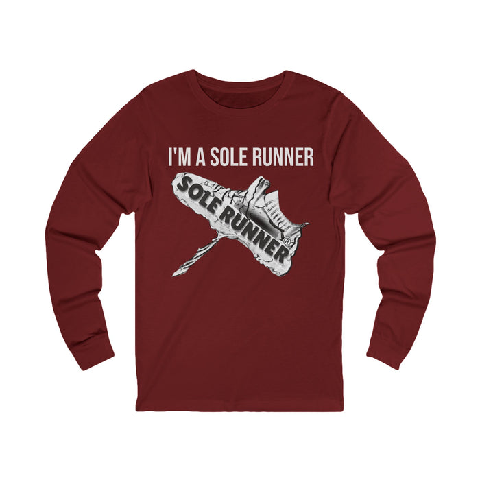 I'm Sole Runner®: Unisex Jersey Long Sleeve Tee