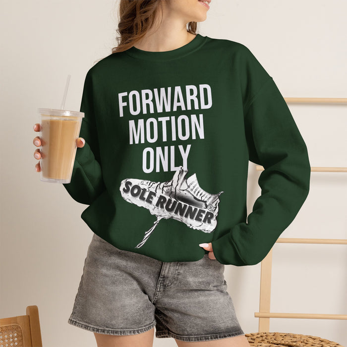 Forward Motion Only: Unisex Heavy Blend™ Crewneck Sweatshirt