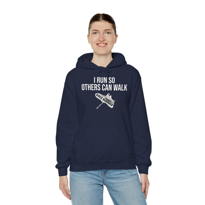 I Run So Others Can Walk: Unisex Heavy Blend™ Hooded Sweatshirt