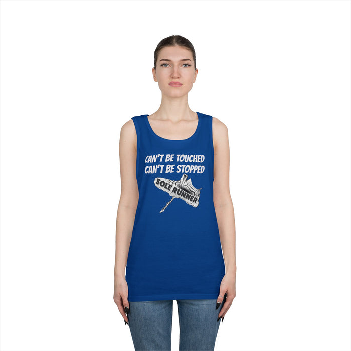 Can't Be Touched Can't Be Stopped: Unisex Heavy Cotton Tank Top