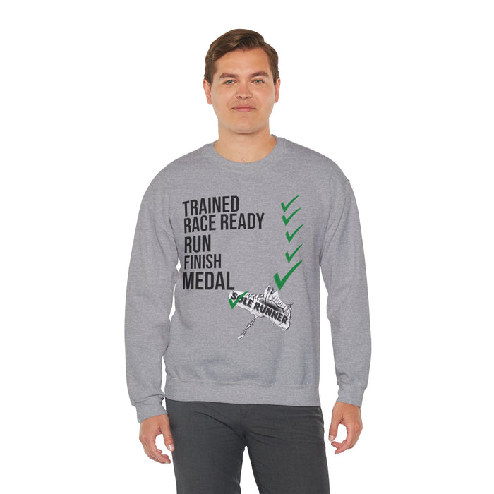 Trained To Medal: Unisex Heavy Blend™ Crewneck Sweatshirt