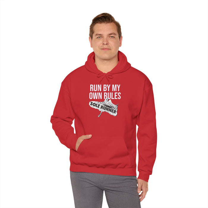 Run By My Own Rules: Unisex Heavy Blend™ Hooded Sweatshirt