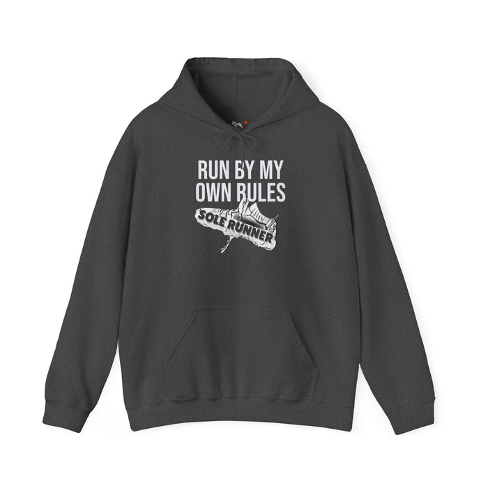 Run By My Own Rules: Unisex Heavy Blend™ Hooded Sweatshirt