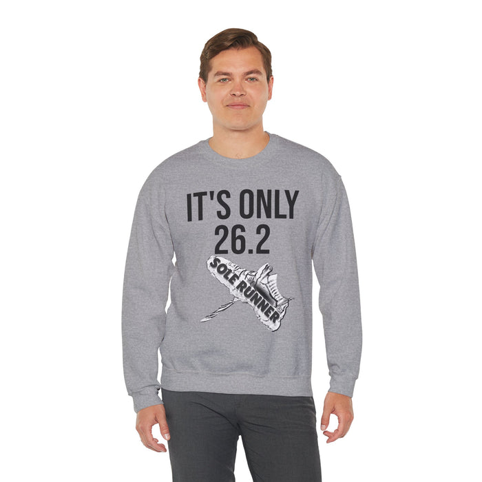 It's Only 26.2: Unisex Heavy Blend™ Crewneck Sweatshirt