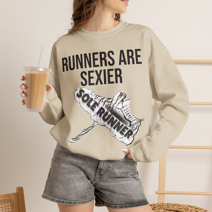 Runners Are Sexier: Unisex Heavy Blend™ Crewneck Sweatshirt