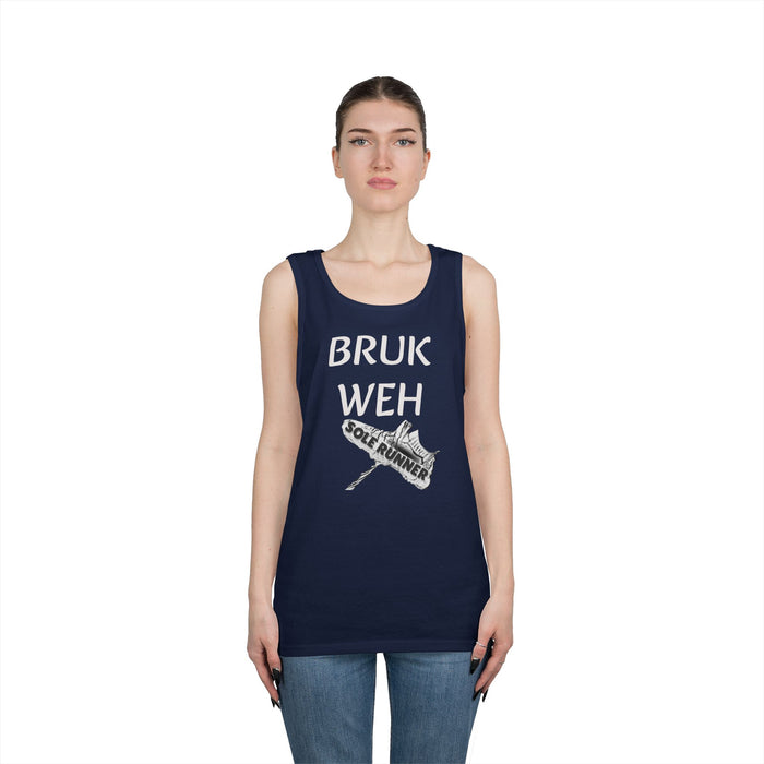 Bruk Weh: Unisex Heavy Cotton Tank Top