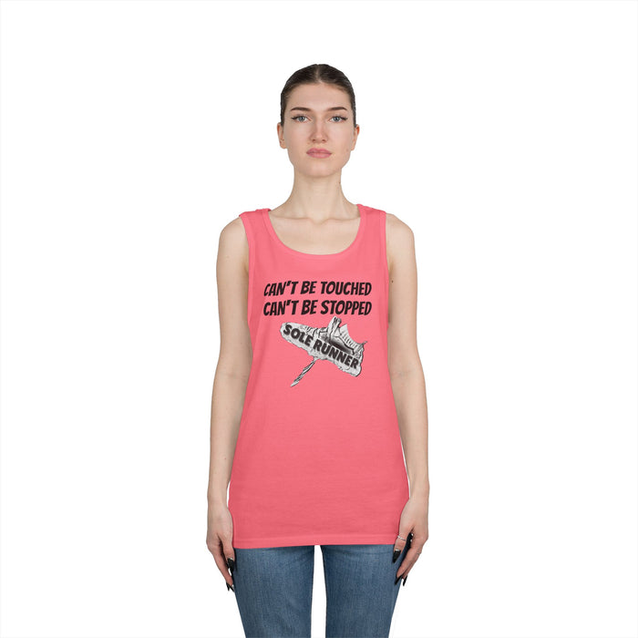 Can't Be Touched Can't Be Stopped: Unisex Heavy Cotton Tank Top
