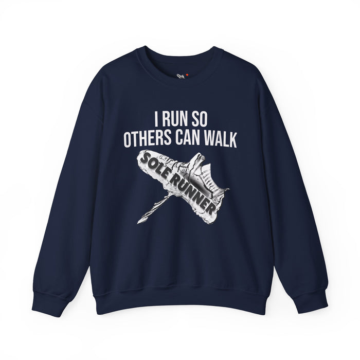 I Run So Others Can Walk: Unisex Heavy Blend™ Crewneck Sweatshirt