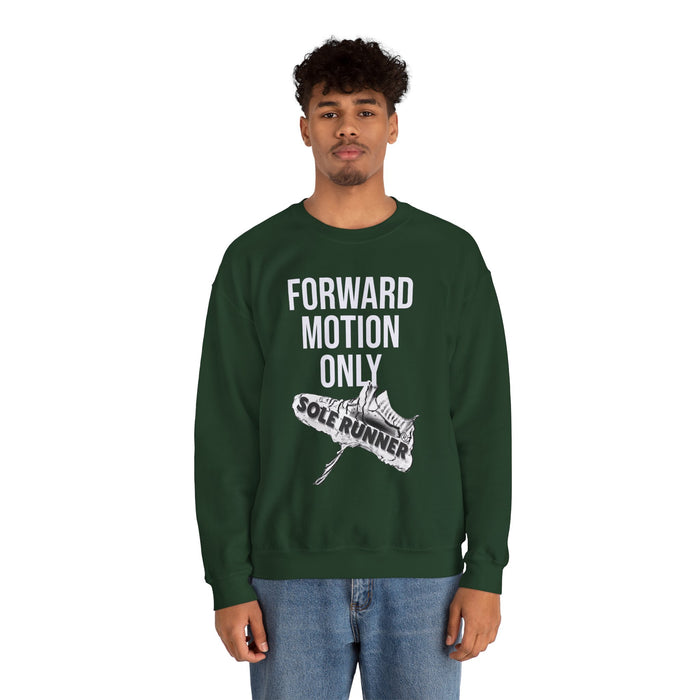 Forward Motion Only: Unisex Heavy Blend™ Crewneck Sweatshirt