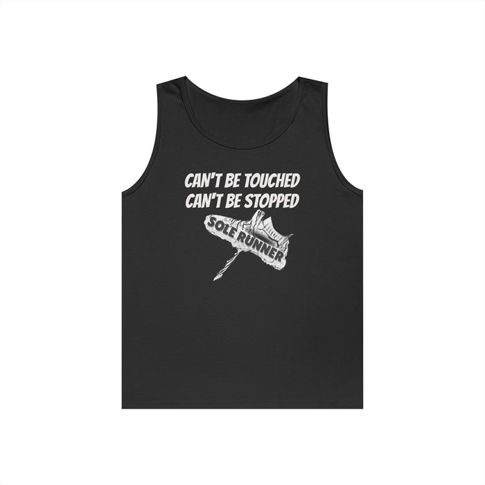 Can't Be Touched Can't Be Stopped: Unisex Heavy Cotton Tank Top