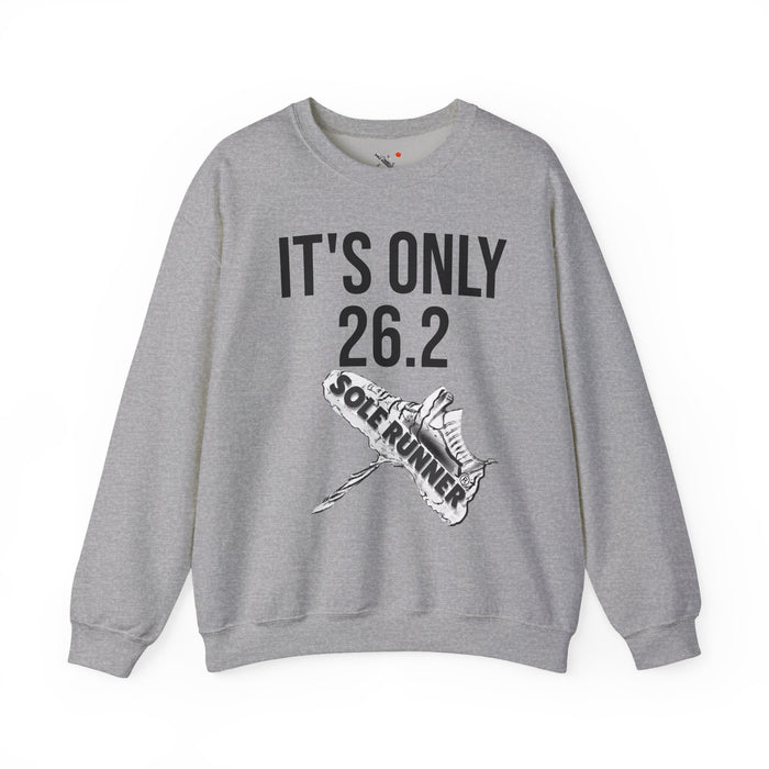It's Only 26.2: Unisex Heavy Blend™ Crewneck Sweatshirt