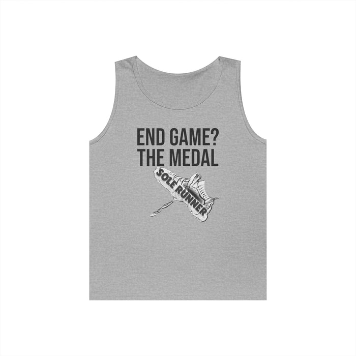 End Game? The Medal: Unisex Heavy Cotton Tank Top