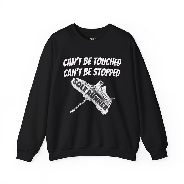 Can't Be Touched. Can't Be Stopped: Unisex Heavy Blend™ Crewneck Sweatshirt
