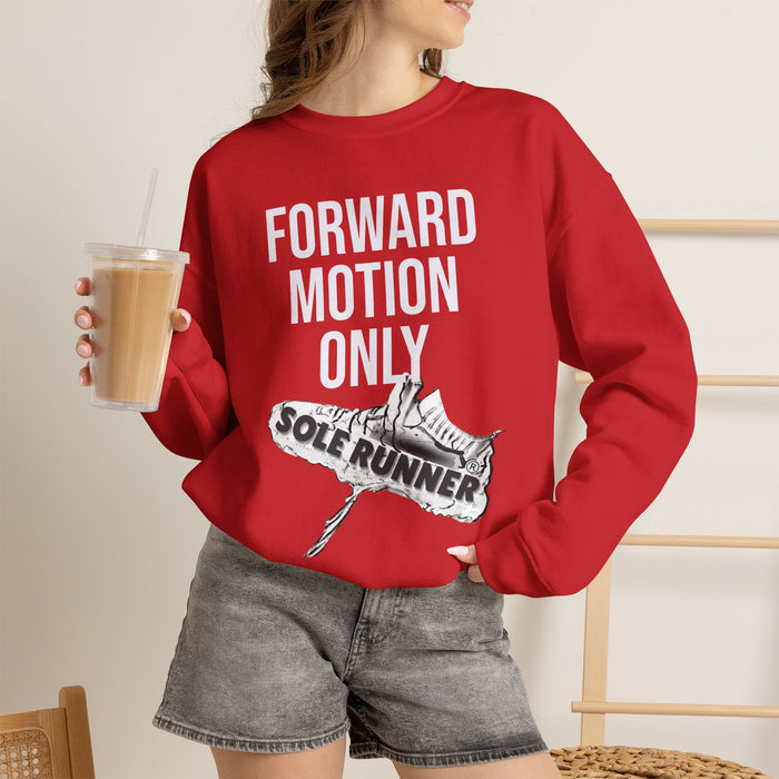 Forward Motion Only: Unisex Heavy Blend™ Crewneck Sweatshirt