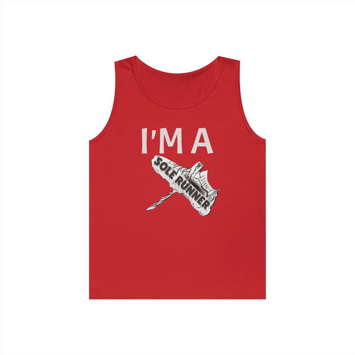 I'm Sole Runner®: Unisex Heavy Cotton Tank Top