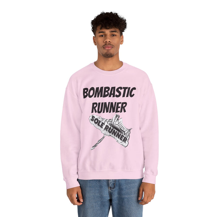 Bombastic Runner: Unisex Heavy Blend™ Crewneck Sweatshirt