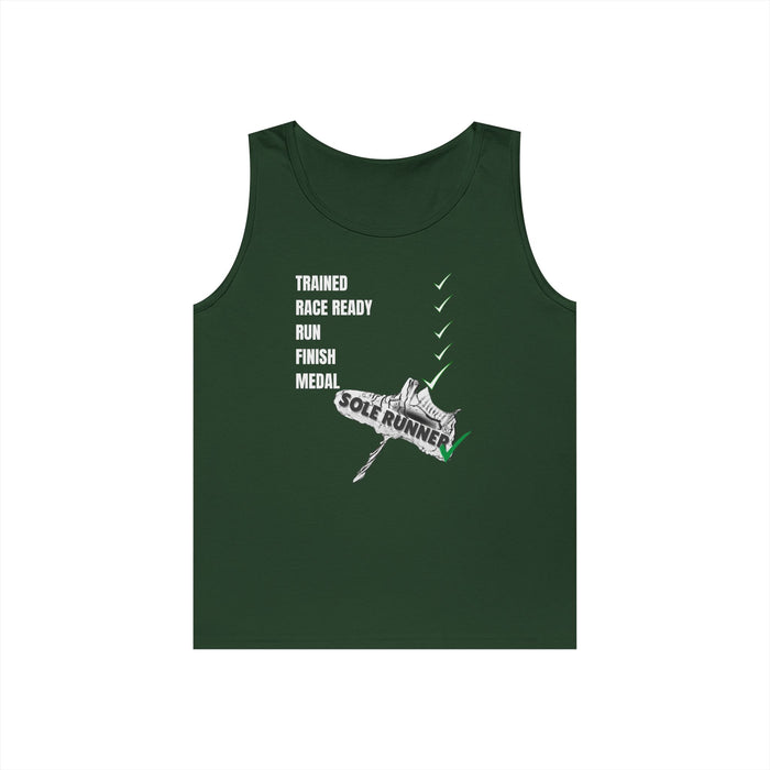 Trained To Medal: Unisex Heavy Cotton Tank Top