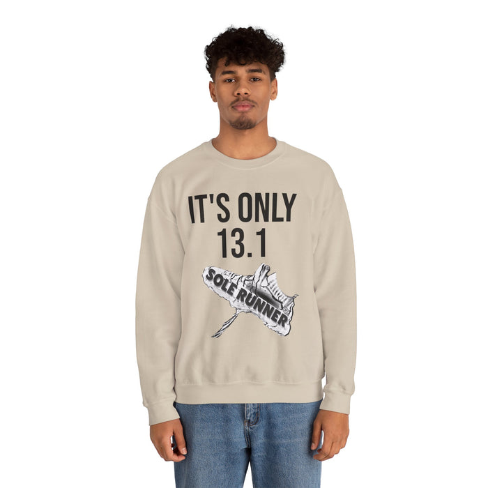 It's Only 13.1: Unisex Heavy Blend™ Crewneck Sweatshirt