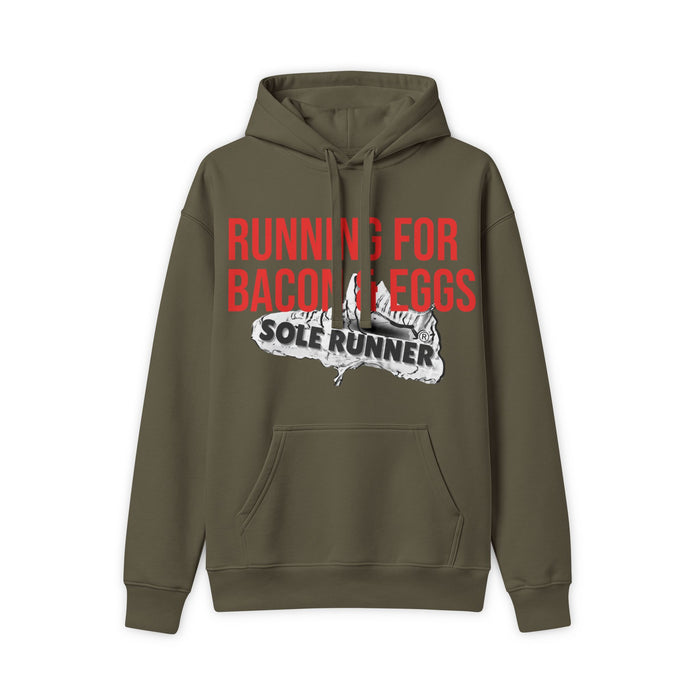 Running For Bacon & Eggs: Unisex Hammer Maxweight Hooded Sweatshirt