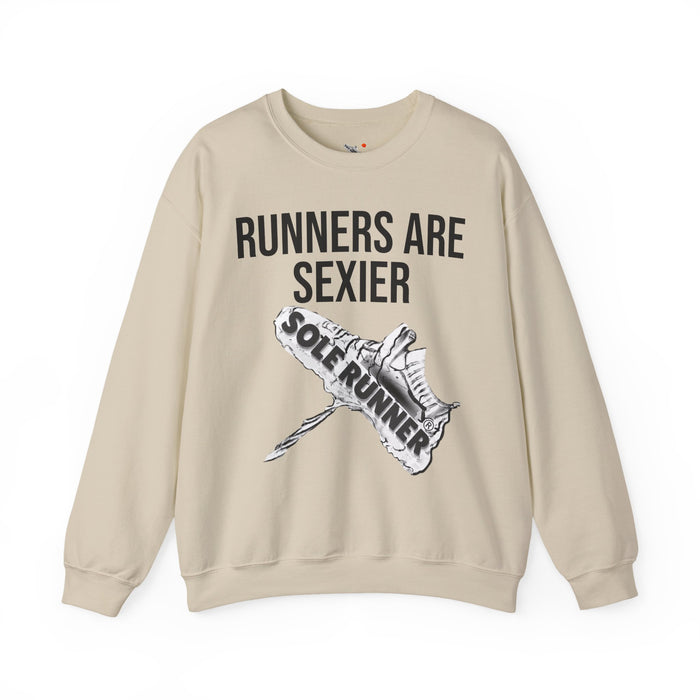 Runners Are Sexier: Unisex Heavy Blend™ Crewneck Sweatshirt