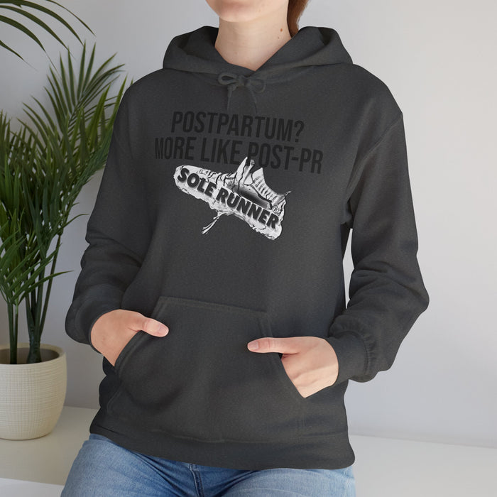 Postpartum? More Like Post-PR: Unisex Heavy Blend™ Hooded Sweatshirt