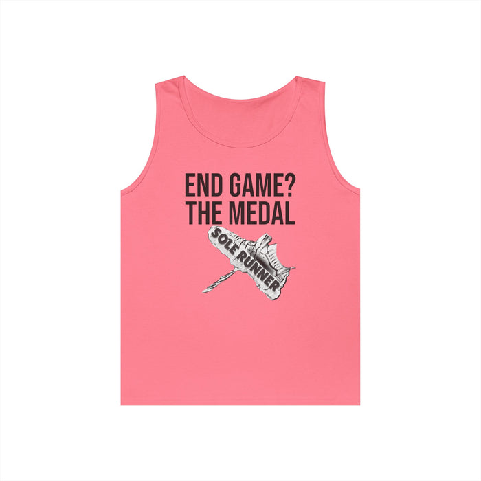 End Game? The Medal: Unisex Heavy Cotton Tank Top