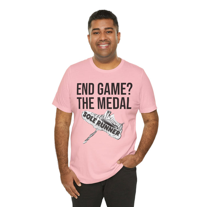 End Game? The Medal: Unisex Jersey Short Sleeve Tee