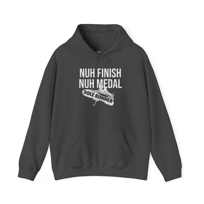 Nuh Finish Nuh Medal: Unisex Heavy Blend™ Hooded Sweatshirt