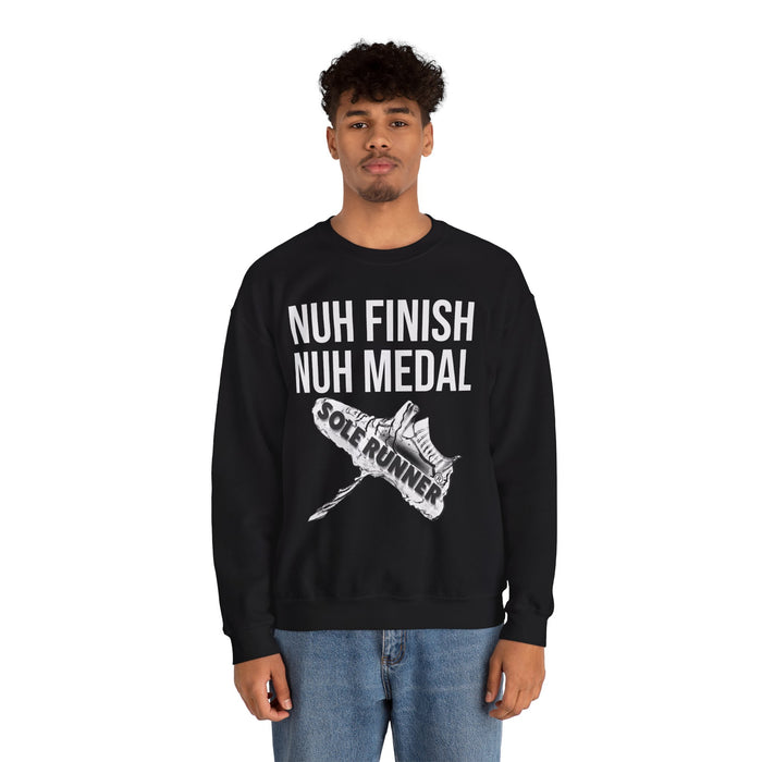 Nuh Finish Nuh Medal: Unisex Heavy Blend™ Crewneck Sweatshirt