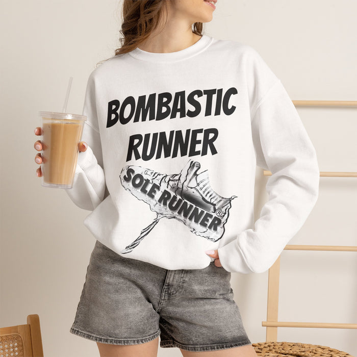 Bombastic Runner: Unisex Heavy Blend™ Crewneck Sweatshirt