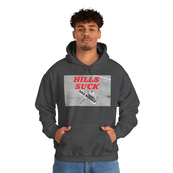 Hills Suck: Unisex Heavy Blend™ Hooded Sweatshirt