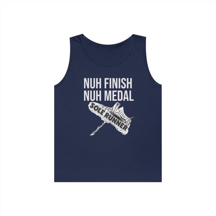 Nuh Finish Nuh Medal: Unisex Heavy Cotton Tank Top