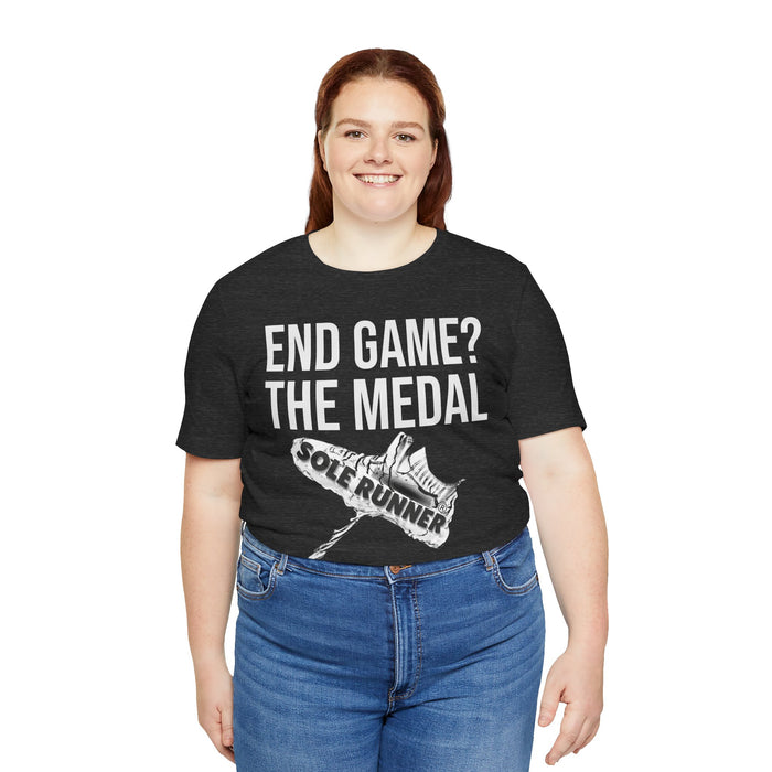 End Game? The Medal: Unisex Jersey Short Sleeve Tee